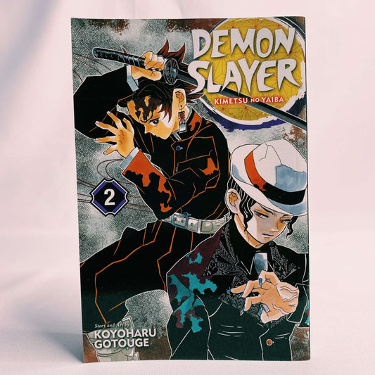 Demon Slayer Kimetsu no Yaiba Vol 2 Manga by Koyoharu Gotouge