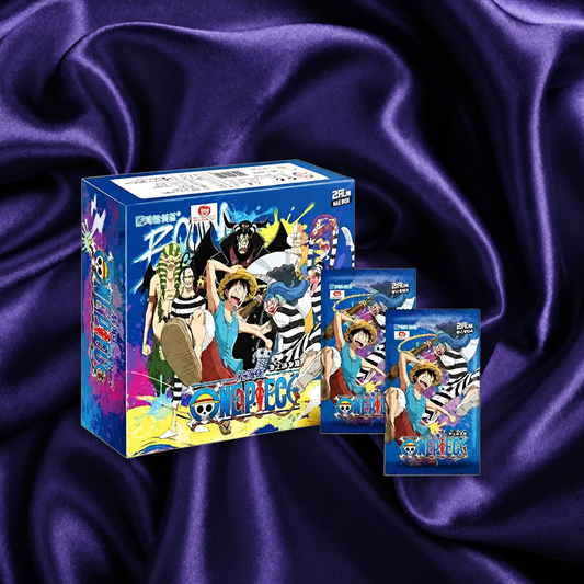 One Piece Trading Cards packs blue