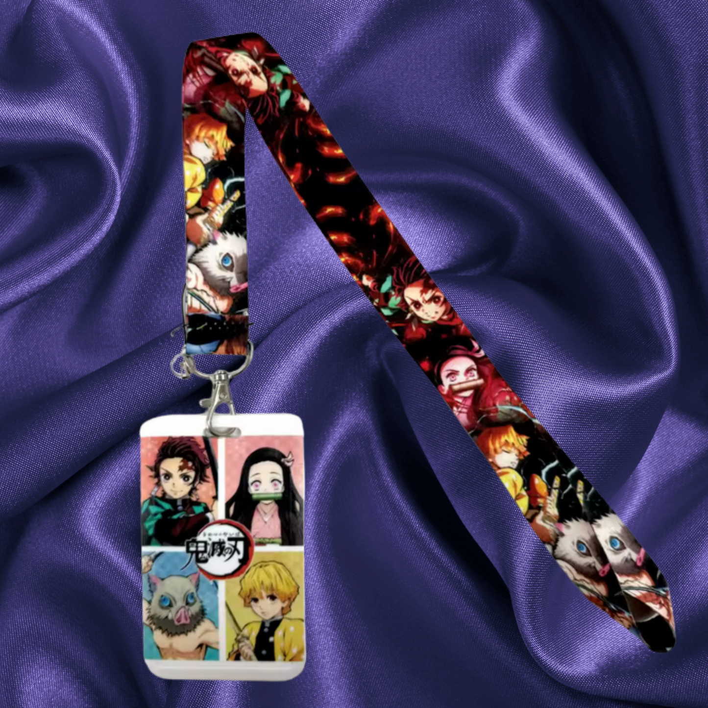 Demon Slayer Lanyard with ID Holder 3