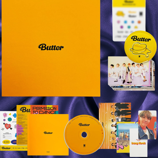 BTS BUTTER Official Album Cream Version