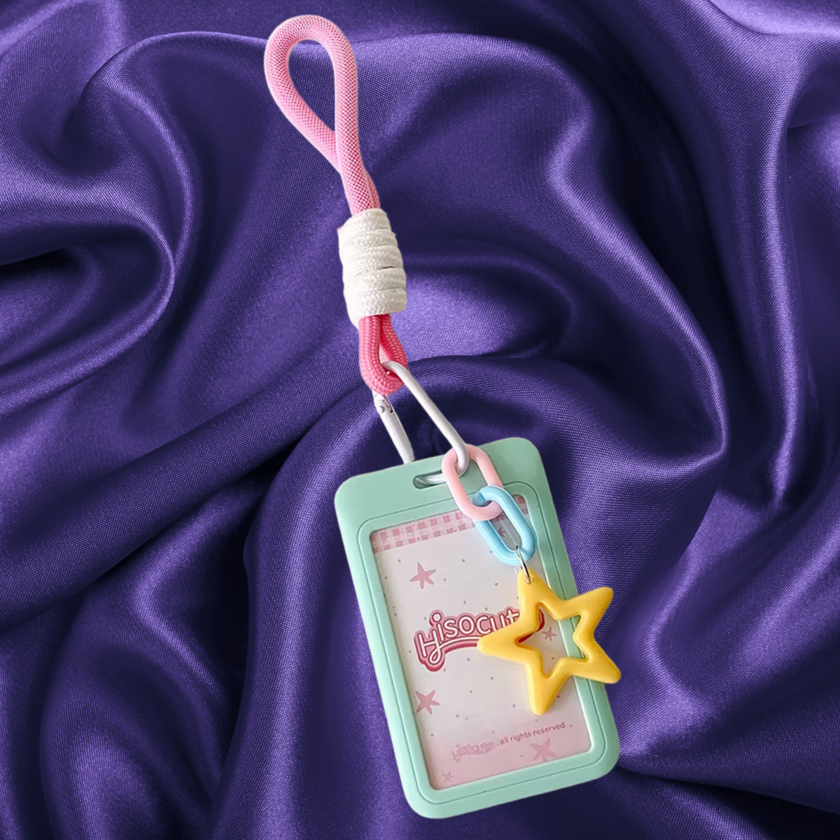 Candy Star Photocard Holders Keychains