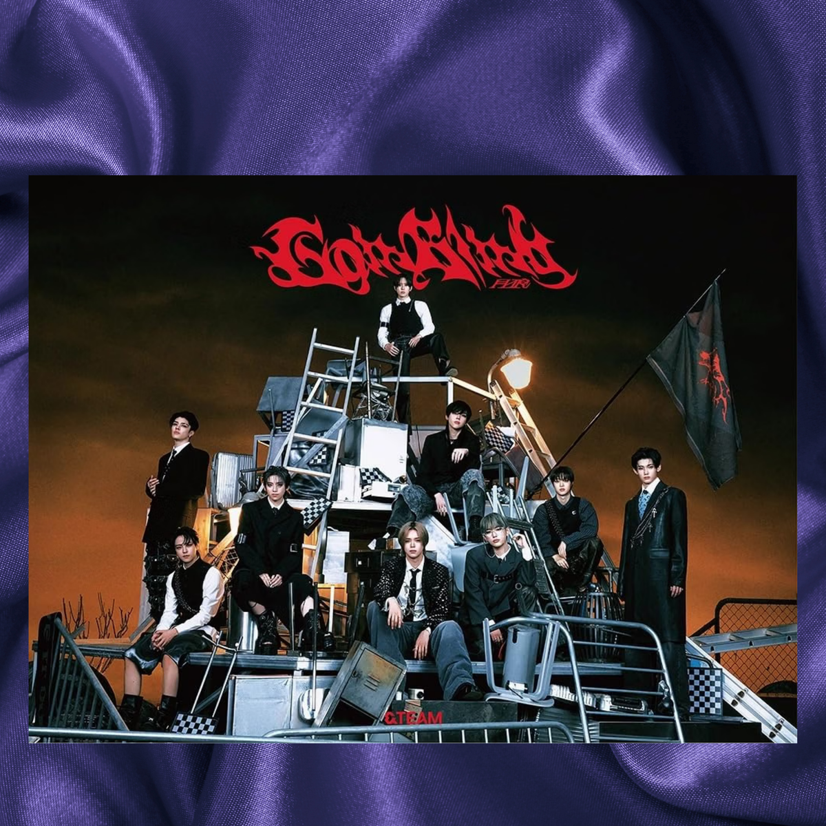 &TEAM Go in Blind 3rd Official Single Album Limited Edition
