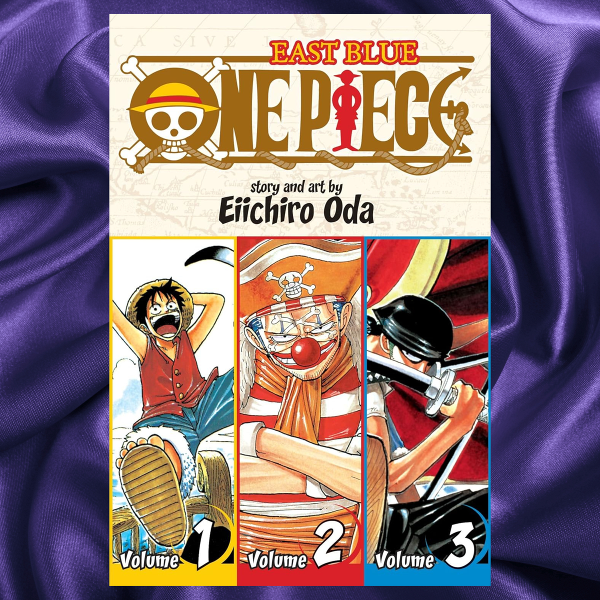 One Piece East Blue 1-2-3 (3 VOLUMES IN 1) manga by Eiichiro Oda