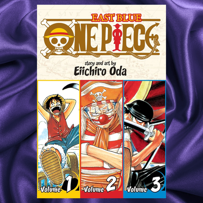 One Piece East Blue 1-2-3 (3 VOLUMES IN 1) manga by Eiichiro Oda