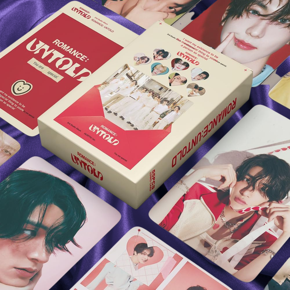 ENHYPEN 54 Pcs Photocard / Lomocard Box Romance Untold Version