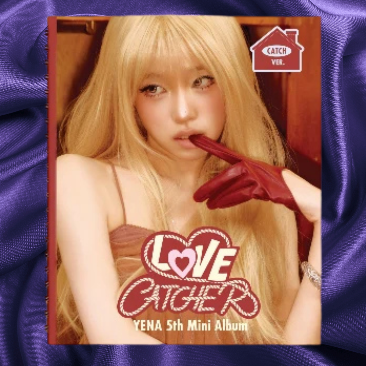 YENA 5th Official Mini Album LOVE CATCHER PHOTOBOOK Version Catch Version