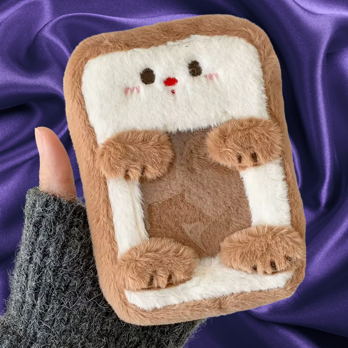Cute Plush Photocard Keychains