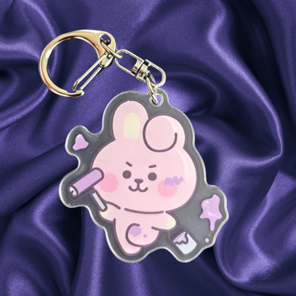 BTS BT21 Acrylic Keychain