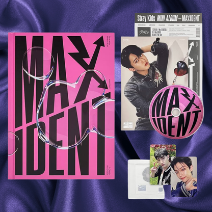 STRAY KIDS 7TH Official Mini album MAXIDENT T-Crush Version