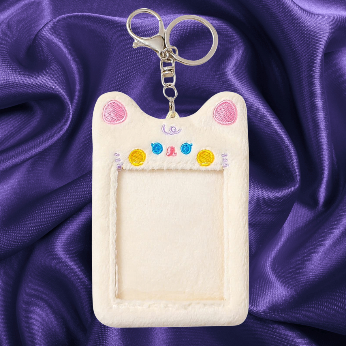 Cute Plush Photocard Keychains