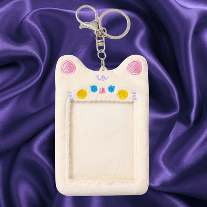 Cute Plush Photocard Keychains