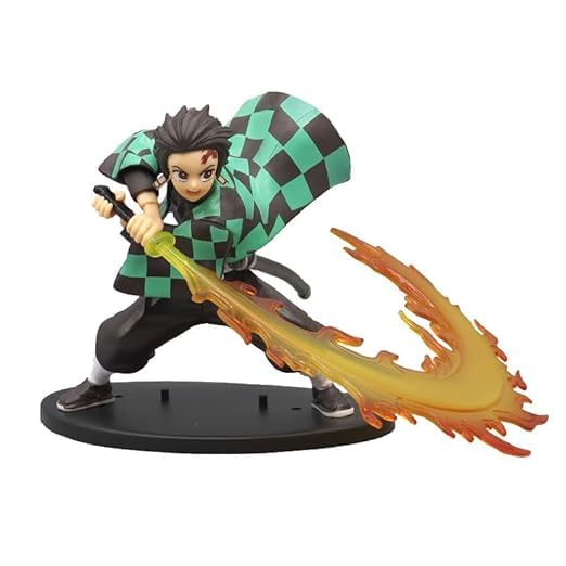 Demon Slayer Kimetsu no Yaiba Figurine Tanjirou with Fire