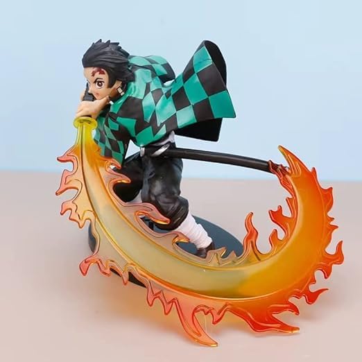 Demon Slayer Kimetsu no Yaiba Figurine Tanjirou with Fire