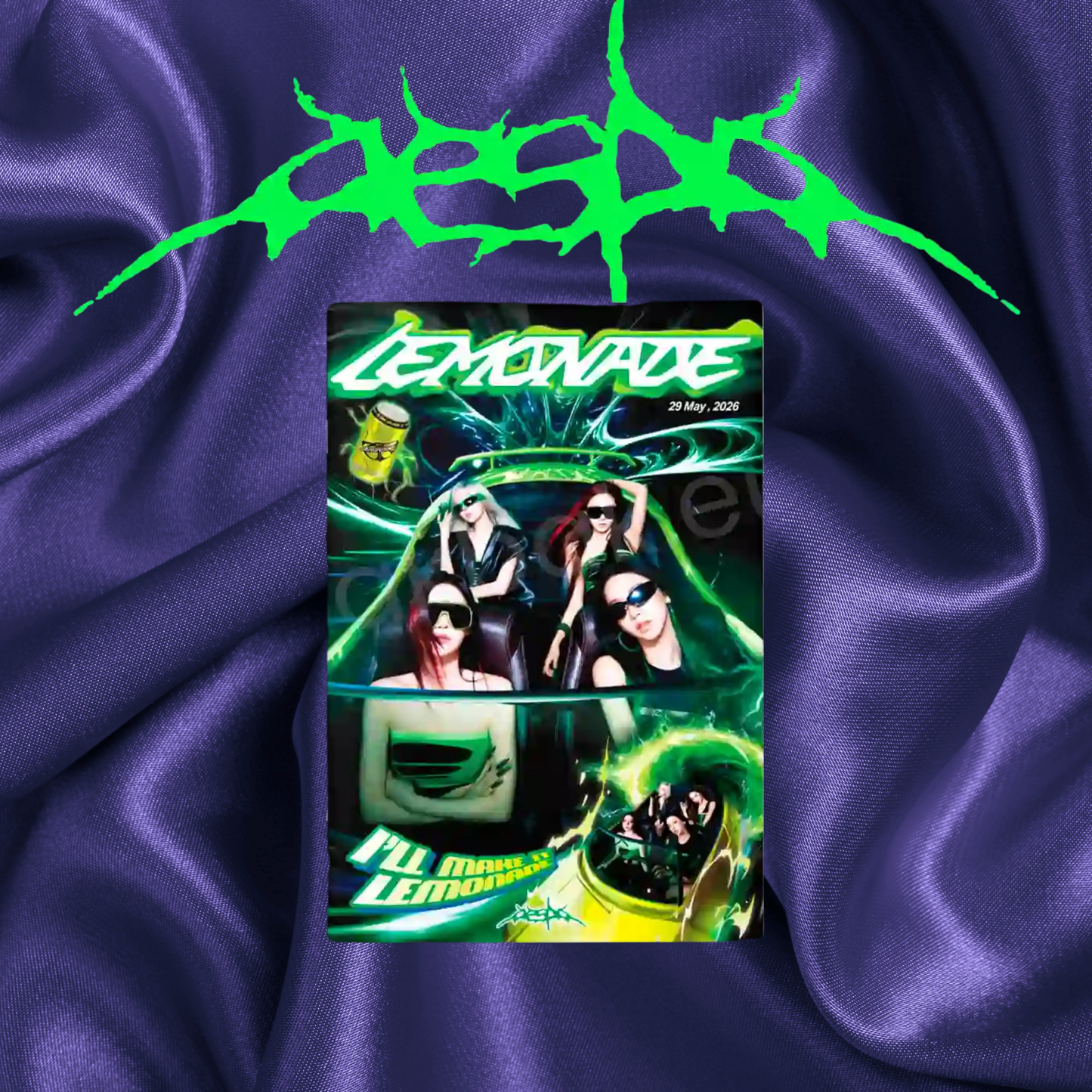 AESPA The 2nd Official Album `LEMONADE' P.O.S. Version