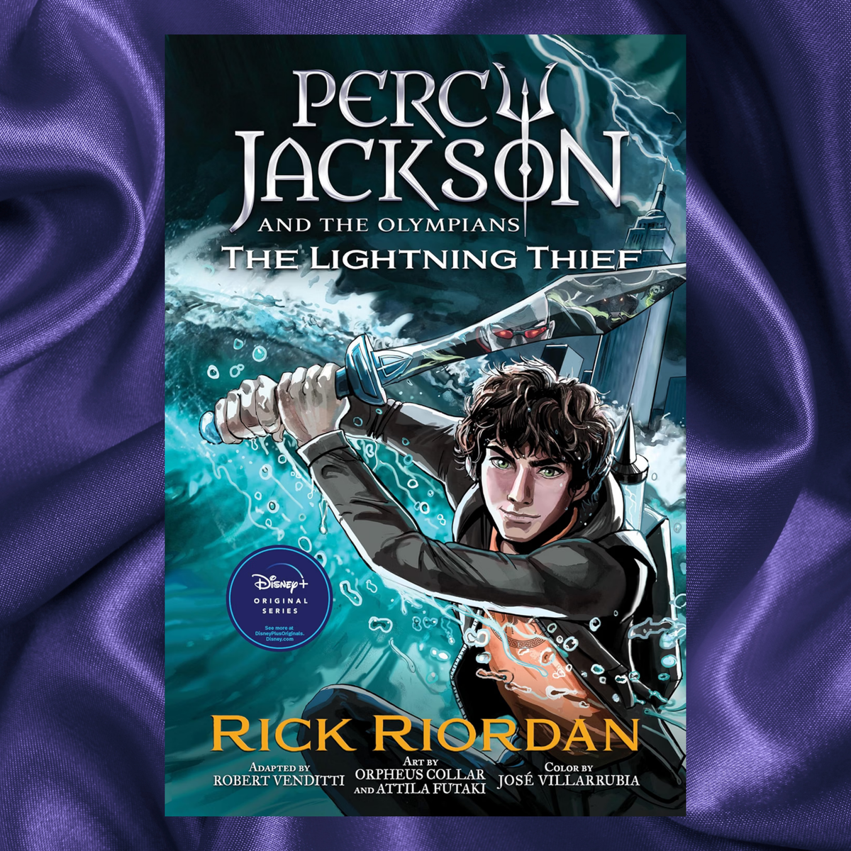 Percy Jackson and the Olympians The Lightning Thief The Graphic Novel (paperback) by Rick Riordan