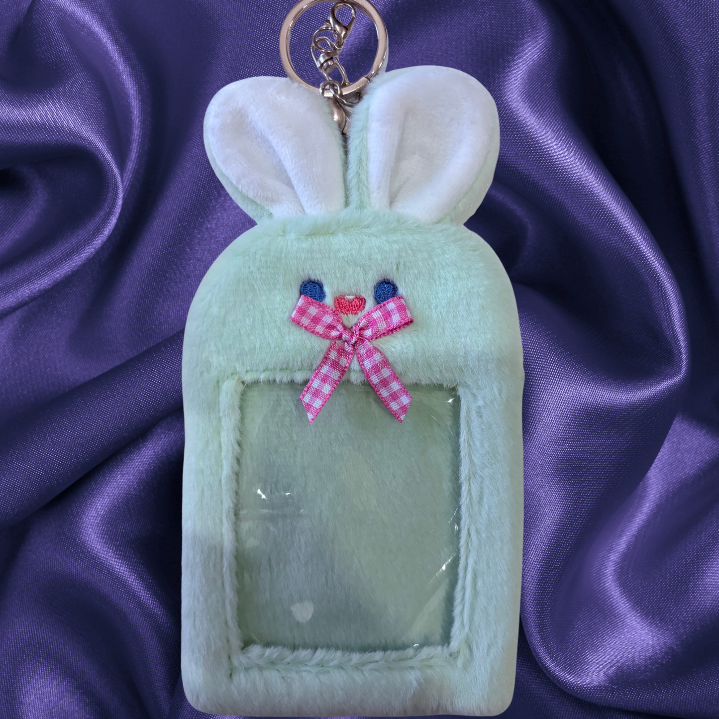 Cute Plush Photocard Keychains