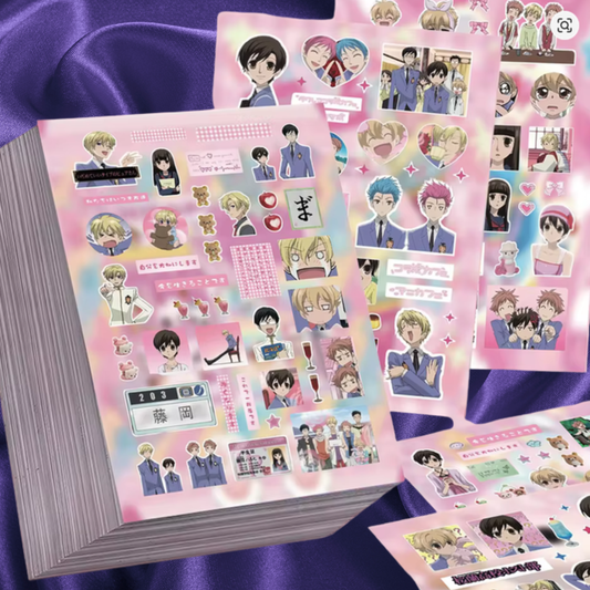Ouran High School Host Club Sticker Sheets