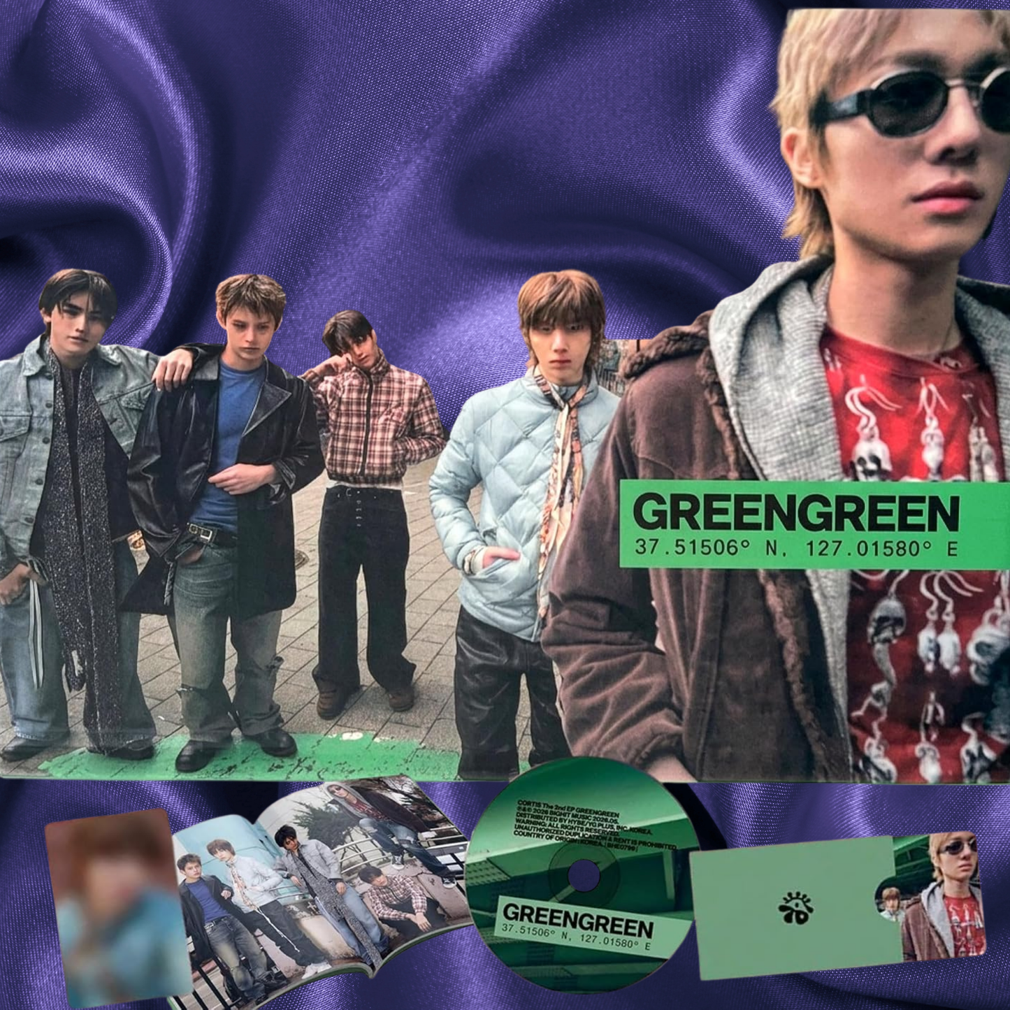 CORTIS GREENGREEN THE 2ND Official EP Album BRIDGE version
