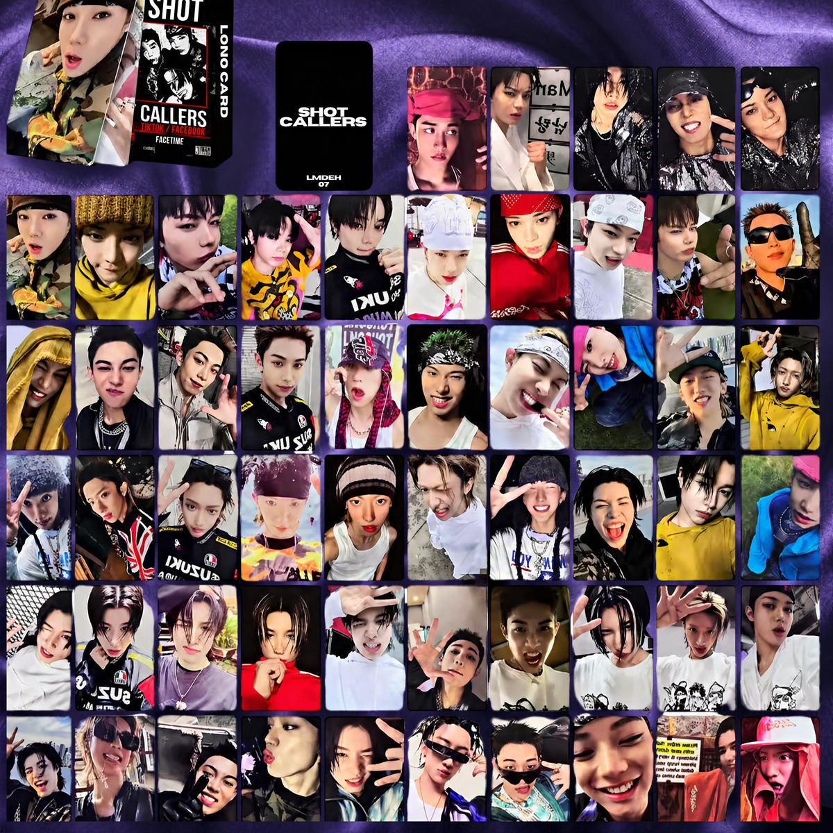 LNGSHOT SHOT CALLERS LOMO PHOTOCARD BOX 60PCS Its LNGSHOT