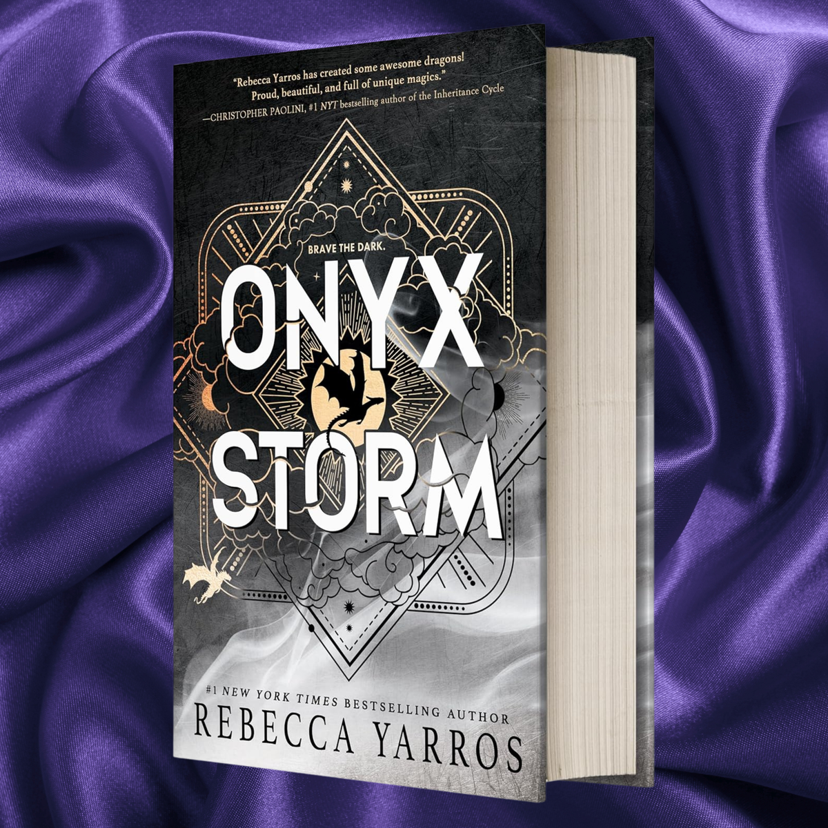 Onyx Storm (The Empyrean 3) HARDCOVER by Rebecca Yarros