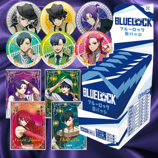 Blue Lock Anime Blind Box Badge + card pack
