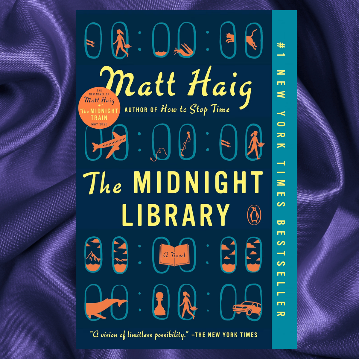 The Midnight Library Hardcover by Matt Haig