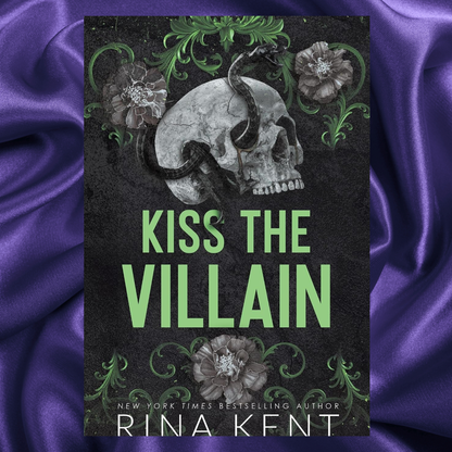MM ROAMNCE - Kiss The Villain A Dark MM Enemies to Lovers Romance paperback by Rina Kent