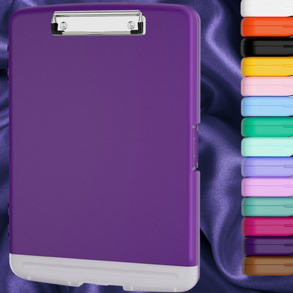 Storage Clipboard Medical Clipboard with Pen Holder DARK PURPLE