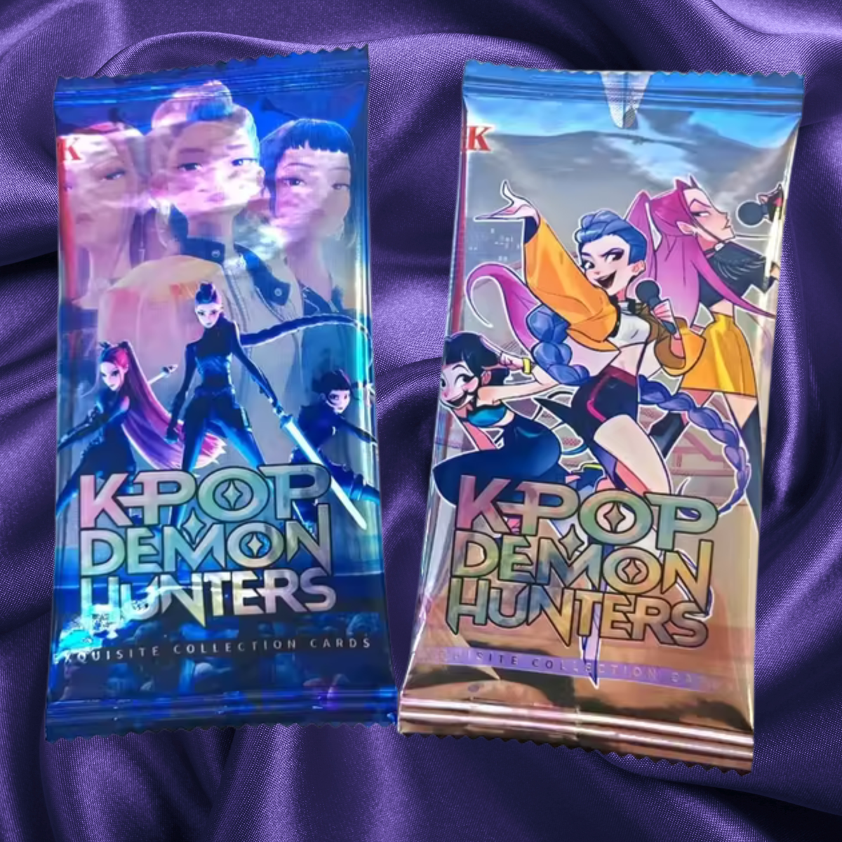Kpop Demon Hunters Booster Packs Trading Cards