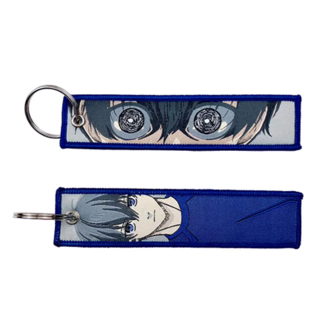 Blue Lock Isagi Double Sided Anime Keychain