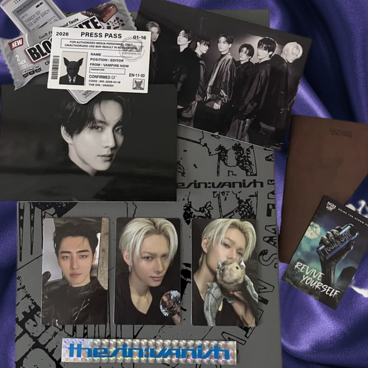 ENHYPEN THE SIN VANISH 7th Official Mini Album Forbidden Version