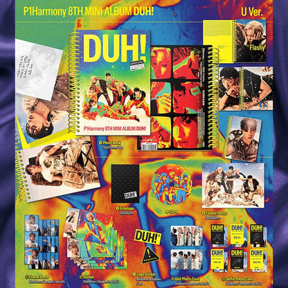 P1Harmony DUH! 8th Official Mini Album