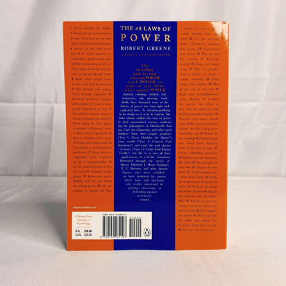 The 48 Laws of Power Paperback by Robert Greene