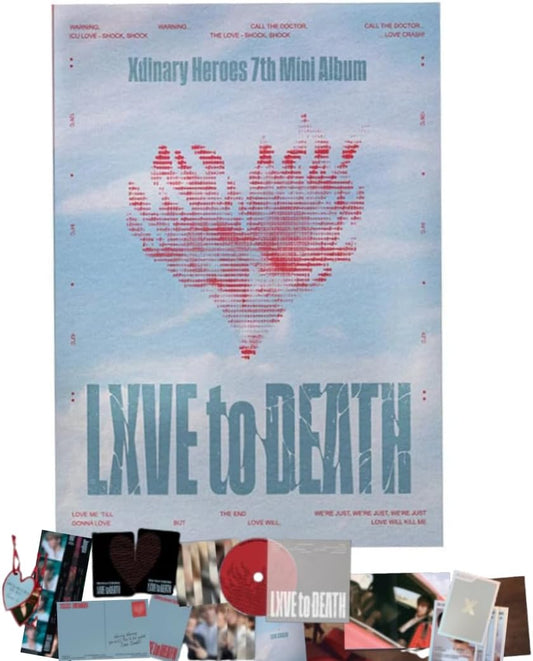 Xdinary Heroes LXVE to DEATH 7th Official Mini Album The End Version