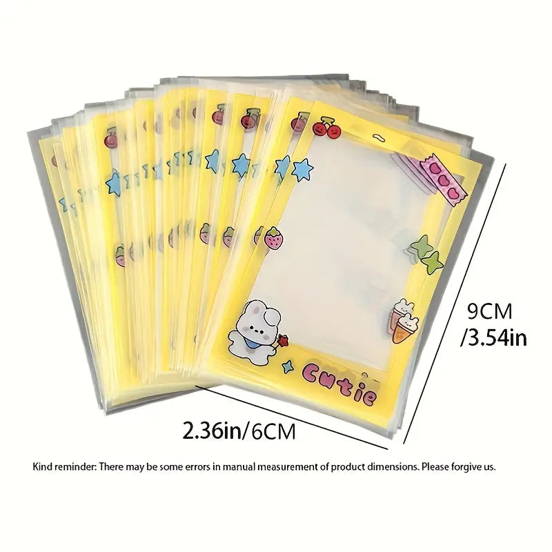 Cute and Birthday Puppy Decorative Photocard Sleeves