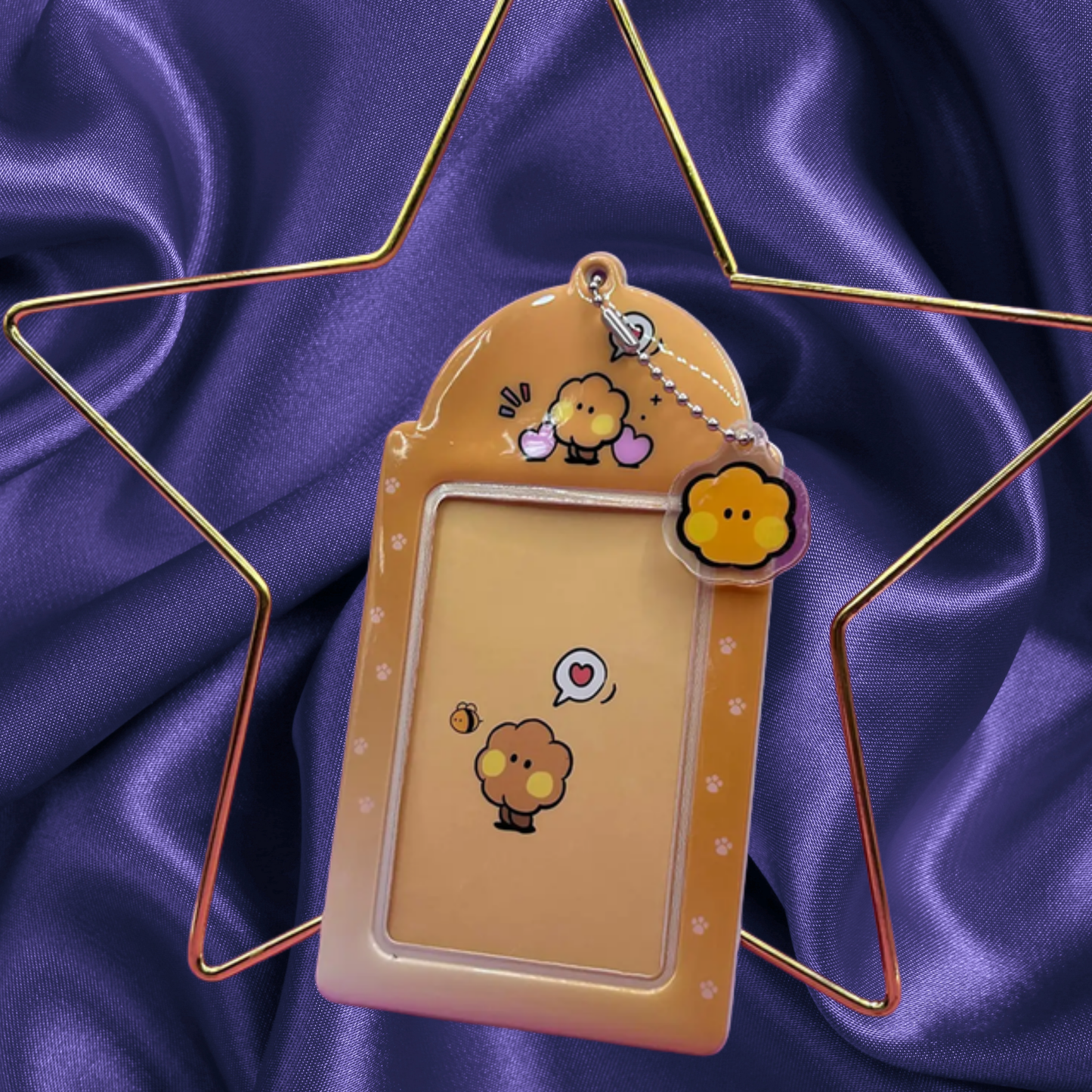 BTS BT21 Acrylic Keychain Pvc Photocard Holder Keychain