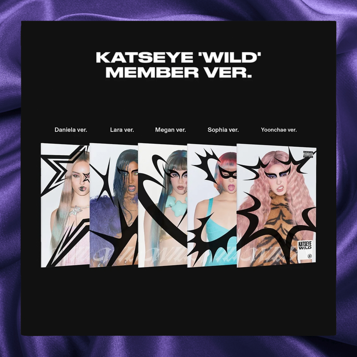 KATSEYE 3rd Official EP Album WILD Member Version
