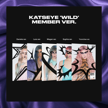 KATSEYE 3rd Official EP Album WILD Member Version