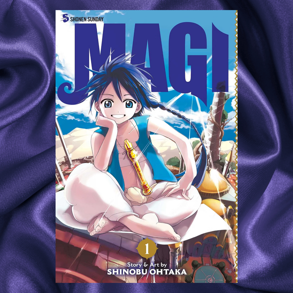 Magi The Labyrinth of Magic Vol 1 manga by Shinobu Ohtaka