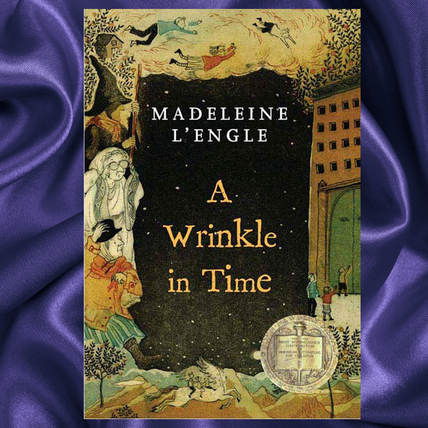 A Wrinkle in Time paperback (Newbery Medal Winner) by Madeleine L'Engle
