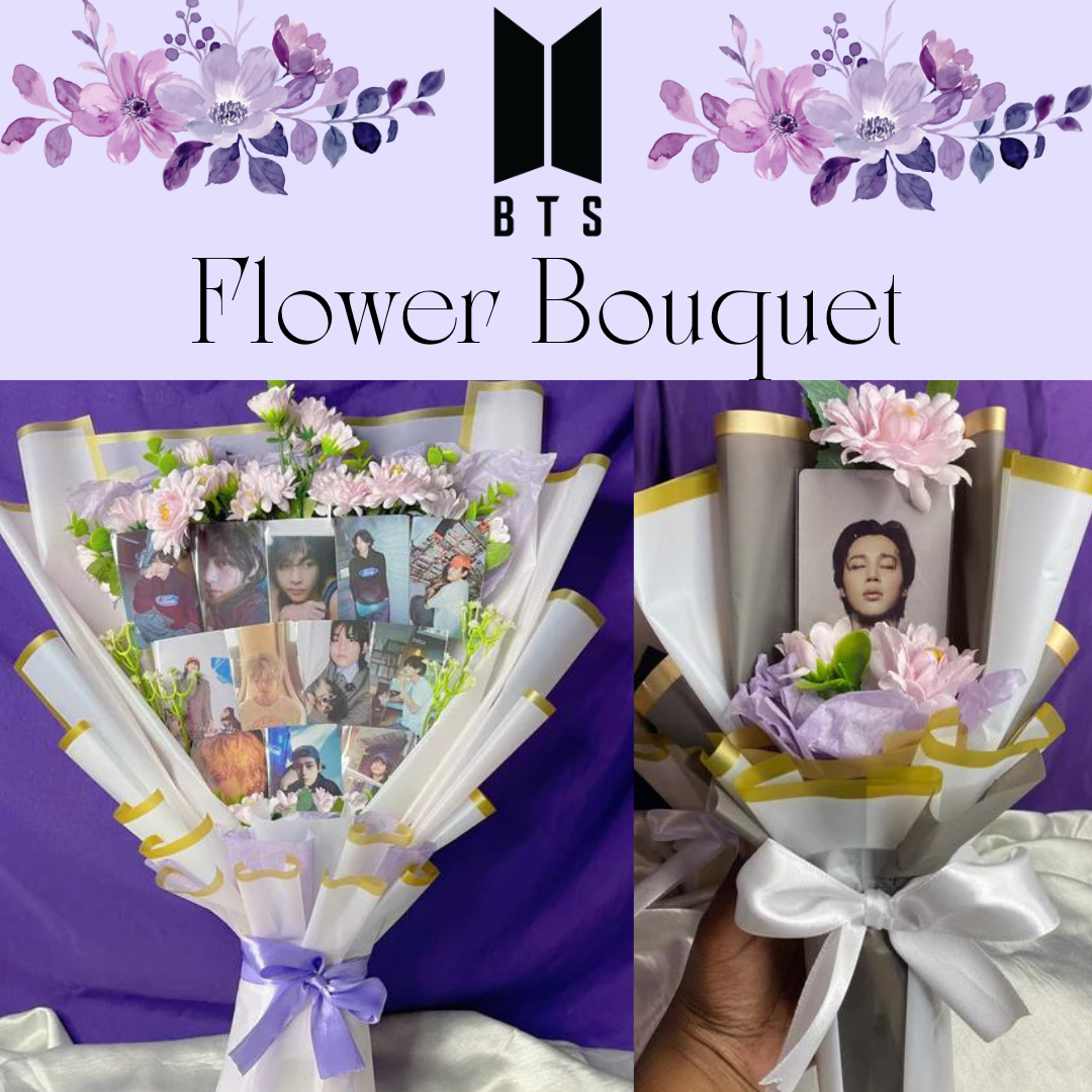 BTS & Solo member Flower Bouquet (BUILD YOUR OWN BOUQUET)