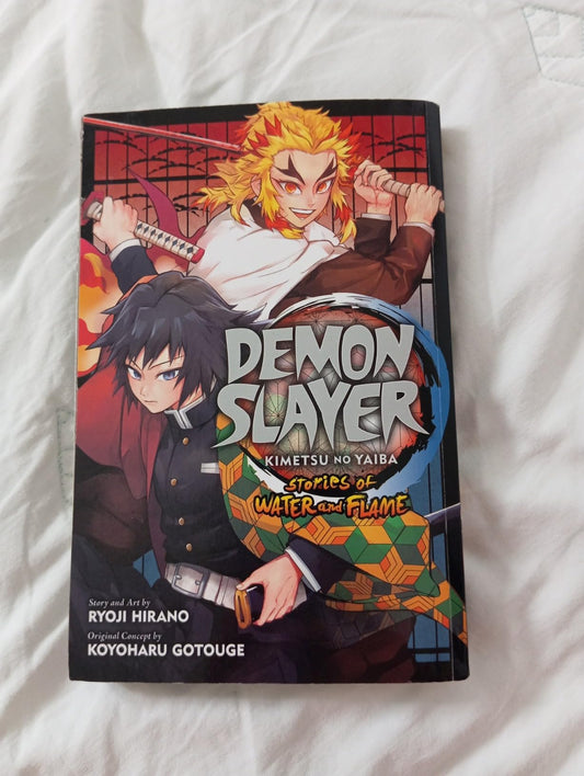 Demon Slayer Kimetsu no Yaiba Stories of Water and Flame Paperback by Ryoji Hirano
