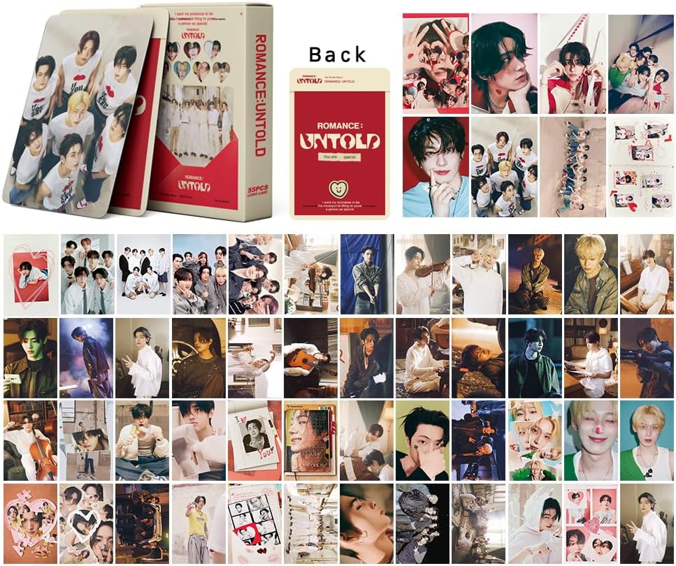 ENHYPEN 54 Pcs Photocard / Lomocard Box Romance Untold Version