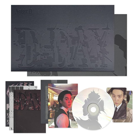 BTS Yoongi AGUST D - D-Day Official Album Version 1 Weverse Shop Gift Version