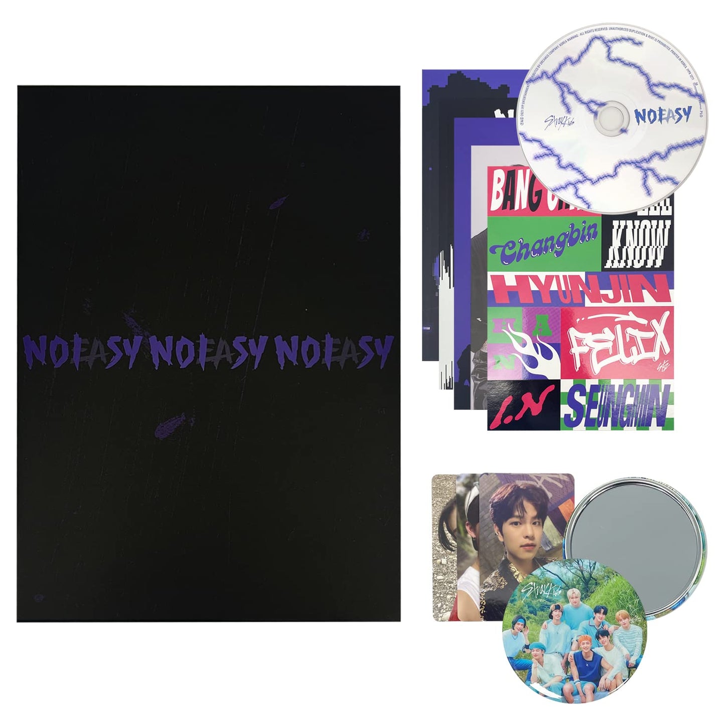 Stray Kids NO EASY Official Album Normal version B version