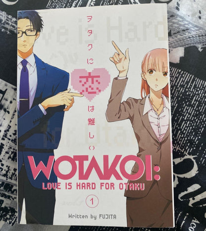 Wotakoi Love is Hard for Otaku 1 manga by Fujita