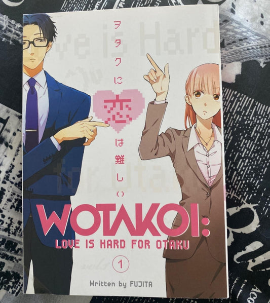 Wotakoi Love is Hard for Otaku 1 manga by Fujita
