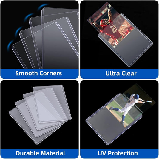 Hard Plastic Card Sleeves Premium Card Holders for photocards and trading cards