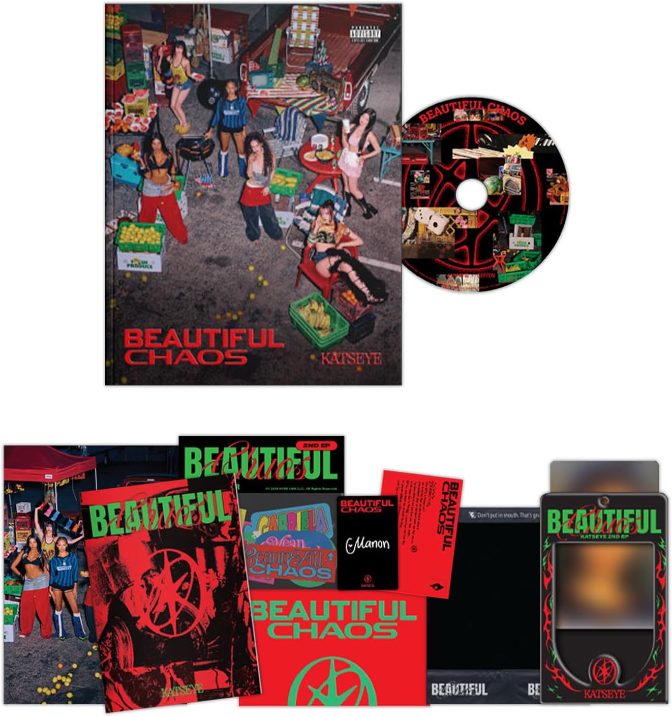 KATSEYE BEAUTIFUL CHAOS OFFICIAL ALBUM Beautiful Version