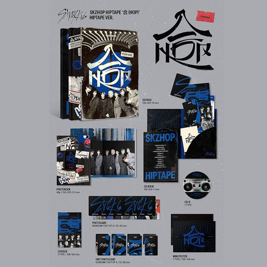 Stray Kids SKZHOP HIPTAPE 合 (HOP) (HIPTAPE Limited version) Official Album